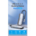 Vention Концентратор Vention USB3.1 Type-C --> HDMI/USB 3.0x3/PD 100W Hub 5-in-1 (TODHB)