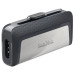 SanDisk USB флеш накопичувач SanDisk 32GB Ultra Dual USB 3.0 + Type-C (SDDDC2-032G-G46)