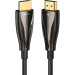 Vention Кабель мультимедійний HDMI to HDMI 30.0m V2.0 Optical 4K 60Hz 18Gbps Dolby 7.1 PVC Black Zinc Alloy Vention (ALABT)