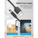 Vention Кабель Vention USB - DC (M/M), 5.5 мм, 0.5 м, Black (CEYBD)