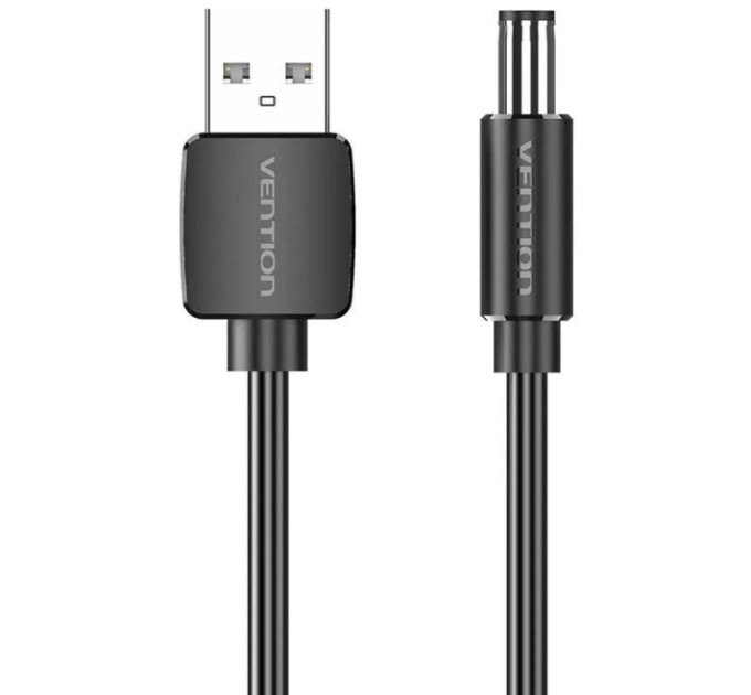 Vention Кабель Vention USB - DC (M/M), 5.5 мм, 1.5 м, Black (CEYBG)