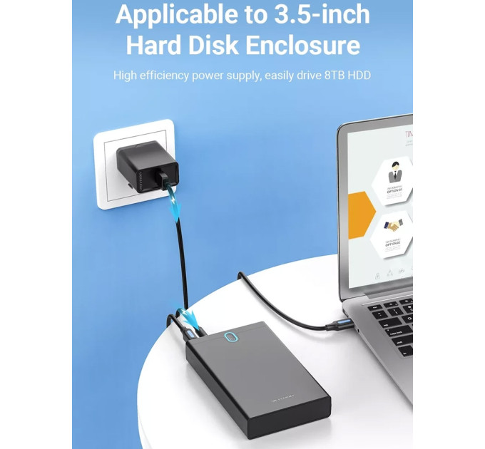 Vention Кабель Vention USB - DC (M/M), 5.5 мм, 1.5 м, Black (CEYBG)