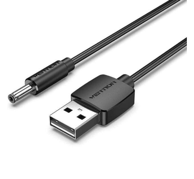 Vention Кабель Vention USB - DC 3.5 мм (M/M), 1.5 м, Black (CEXBG)