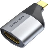 Адаптер Vention HDMI - USB Type-C (F/M), Black (TCAH0)