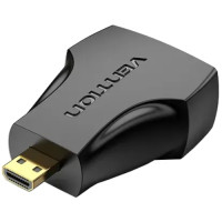 Адаптер Vention HDMI - micro-HDMI (F/M), Black (AITB0)