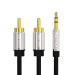 Vention Кабель Vention 3.5 мм - 2хRCA (M/M), 5 м, Black (BCFBJ)