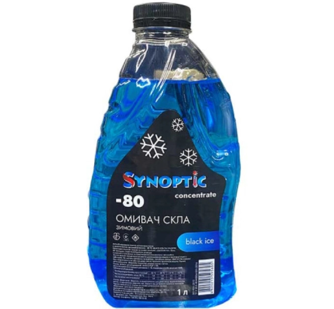 Synoptic Омивач автомобільний Synoptic Чорний Лід (-80) 1л ПЕТ (4820215595605)