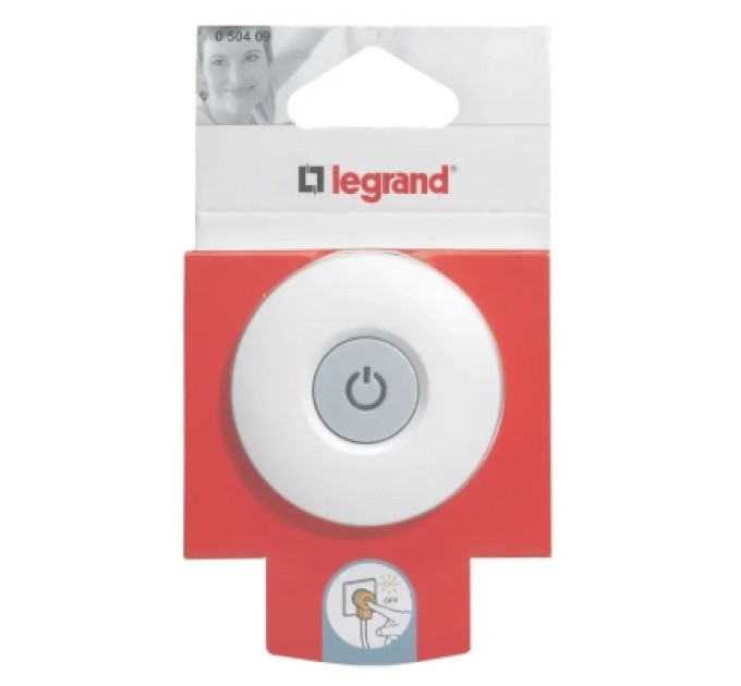 LEGRAND Вилка LEGRAND з Вимикачем, з Підсвіткою, 16A (050409)