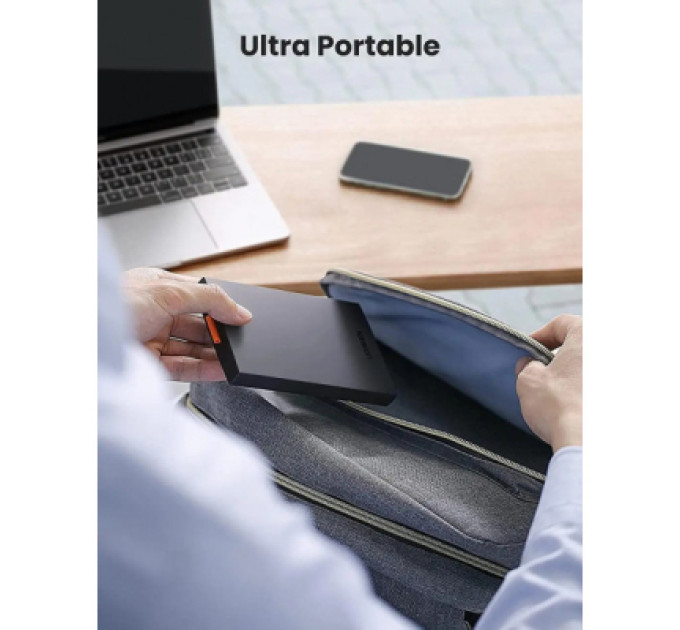 Ugreen Кишеня зовнішня UGREEN USB 3.0 to 2.5" HDD/SSD CM237 black (60353)