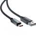 Acefast Дата кабель USB 2.0 AM to USB-C 1.2m 60W black Acefast (6974316284482)