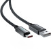 Acefast Дата кабель USB 2.0 AM to USB-C 1.2m 60W black Acefast (6974316284482)