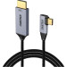 Choetech Кабель мультимедійний USB-C to HDMI M 1.8m 4K60Hz 90° corner Choetech (XCH-1803)