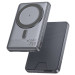 HOCO Батарея універсальна HOCO 5000mAh Title PD/20W Magnetic with stand + mini wallet Grey (Q46 / 714988)