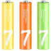 CUKTECH Батарейка CUKTECH AA+AAA rainbow alkaline battery (12*AA+12*AAA) (CUKAAB10CNCM)