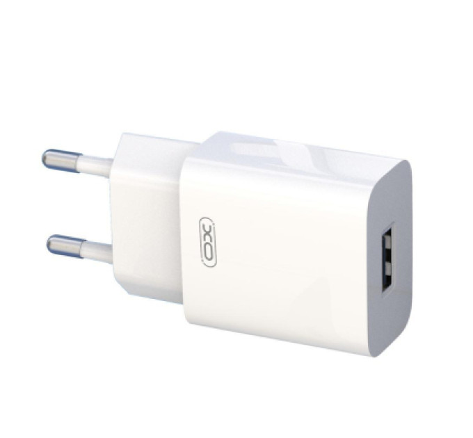 XO Зарядний пристрій XO L99 USB 12W + cable USB to Lightning white (L99-L-WH)