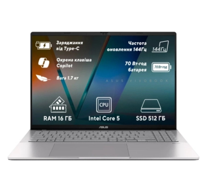 ASUS Ноутбук ASUS Vivobook S16 S3607VA-RP096 (90NB1671-M00740)