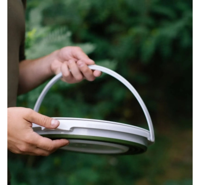 Tribe Відро складане Tribe Water Bucket 10 л olive (T-FJ-0048-olive)