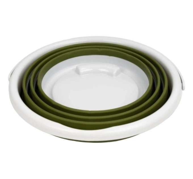 Tribe Відро складане Tribe Water Bucket 10 л olive (T-FJ-0048-olive)