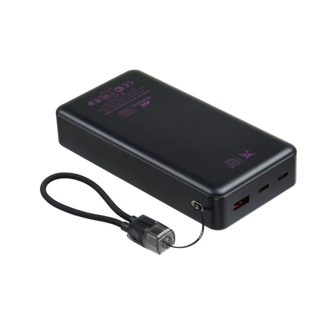 RivaCase Портативний зарядний пристрій Rivacase, 20000 mA, RIVAPOWER VA2312 (Black)