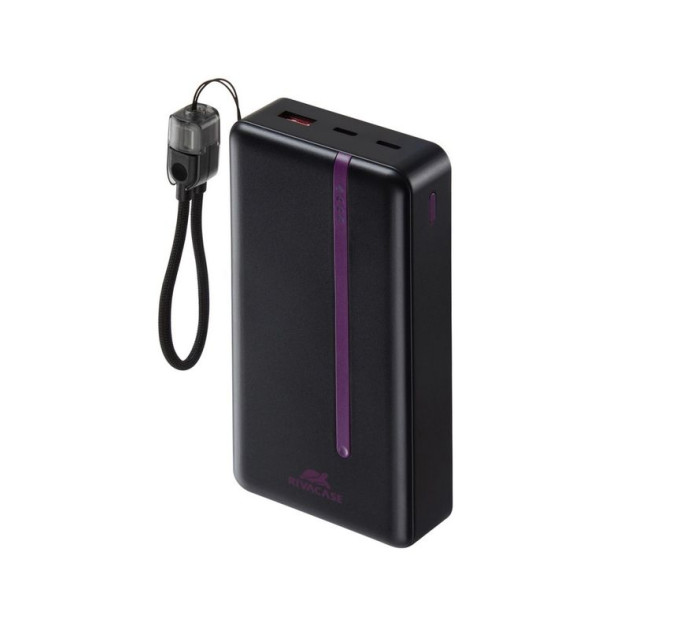 RivaCase Портативний зарядний пристрій Rivacase, 20000 mA, RIVAPOWER VA2312 (Black)