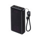 RivaCase Портативний зарядний пристрій Rivacase, 20000 mA, RIVAPOWER VA2312 (Black)