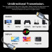 Vention Кабель HDMI M - M, 40.0м, V2.1, Optical 8K 60Гц 48Gbps Aluminum Alloy, сірий Vention