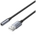 Vention Звукова карта USB AUX jack, TRRS, 0.25м, OMTP та CTIA, обплетення,  Vention