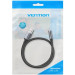 Vention Звукова карта USB AUX jack, TRRS, 0.25м, OMTP та CTIA, обплетення,  Vention