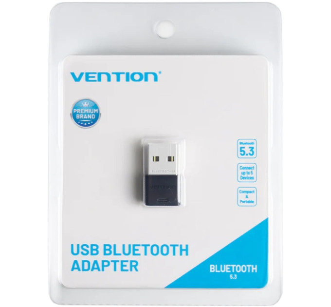 Vention Bluetooth USB adapter v5.3 20м Vention