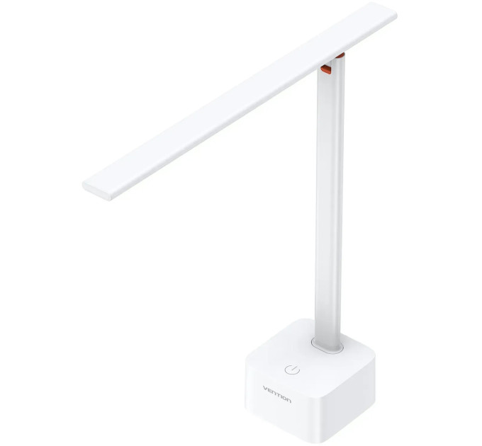 Vention LED лампа настільна Vention USB Rechargeable Foldable Desk Lamp, 5W 6000K,1800mAh,Aluminum,біла