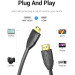 Vention Кабель HDMI M - Mini M, 1.0 м, V2.0 4K 60Гц 18Gbps PVC Vention