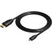 Vention Кабель HDMI M - Micro M, 1.0 м, V2.0 4K 60Гц 18Gbps HDR Dolby,  PVC Vention