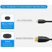 Vention Кабель HDMI M - Micro M, 2.0 м, V2.0 4K 60Гц 18Gbps HDR Dolby,  PVC Vention