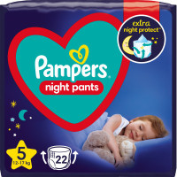 Підгузки трусики нічні Night Pants Розмір 5 (12-1 Pampers (8006540234730) Підгузки трусики нічні Night Pants Розмір 5 (12-1 Pampers (8006540234730)