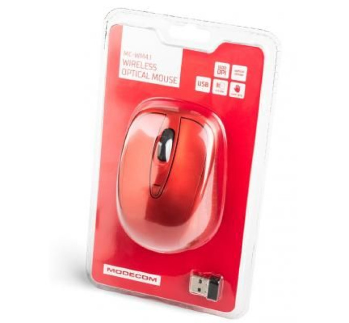 Modecom Мишка Modecom MC-WM4.1 Wireless Red (M-MC-0WM4.1-500)