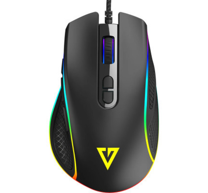 Modecom Мишка Modecom Veles Volcano RGB USB Black (M-MC-VELES-100)