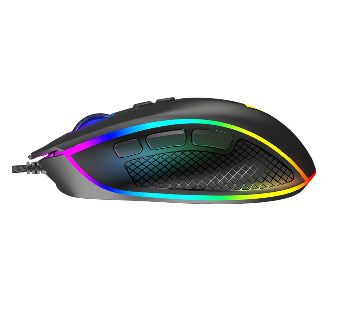 Modecom Мишка Modecom Veles Volcano RGB USB Black (M-MC-VELES-100)