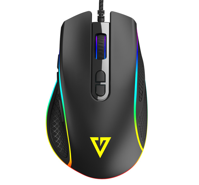 Modecom Мишка Modecom Veles Volcano RGB USB Black (M-MC-VELES-100)