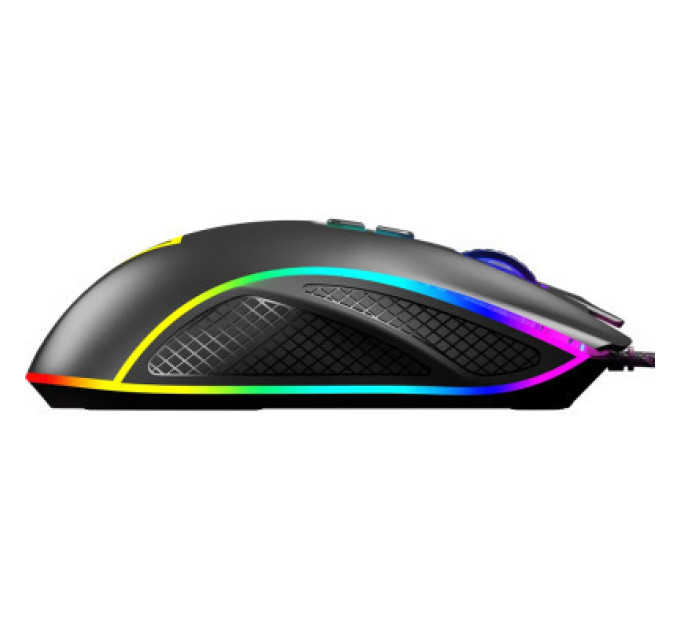 Modecom Мишка Modecom Veles Volcano RGB USB Black (M-MC-VELES-100)
