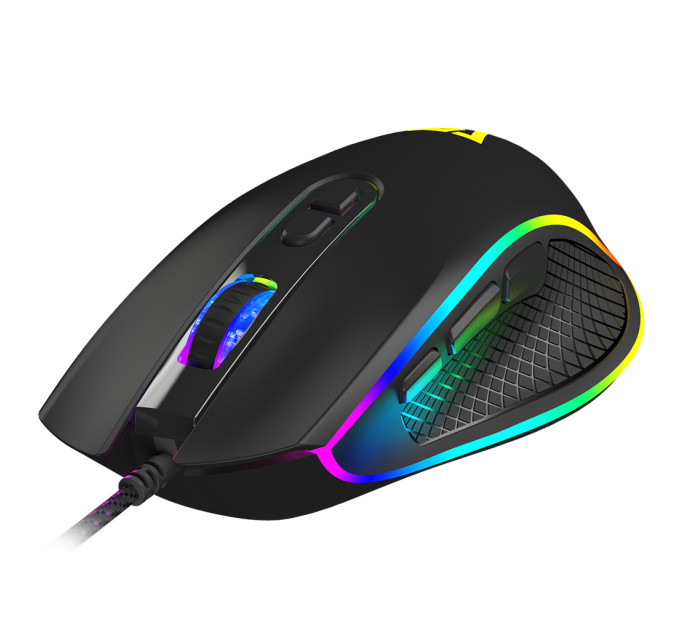 Modecom Мишка Modecom Veles Volcano RGB USB Black (M-MC-VELES-100)