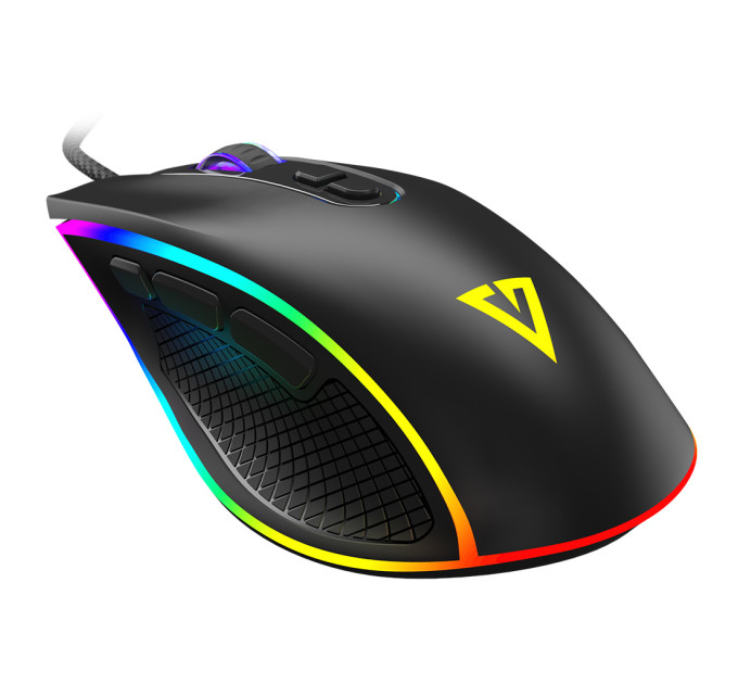 Modecom Мишка Modecom Veles Volcano RGB USB Black (M-MC-VELES-100)