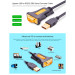 Ugreen Кабель для передачі даних USB to COM M 3.0m DB9 RS-232 CR104 black Ugreen (20223)