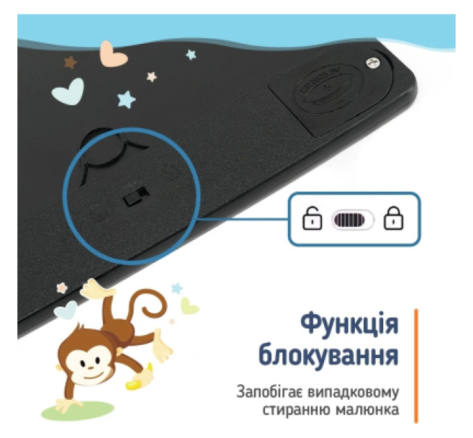 ColorWay Планшет для малювання ColorWay LCD Writing Tablet 8.5 (CW-WT8BK)