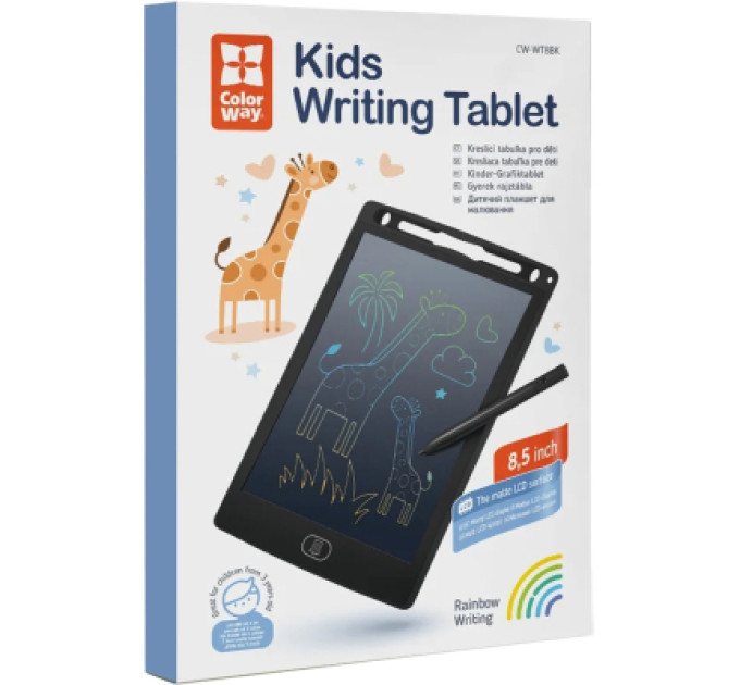 ColorWay Планшет для малювання ColorWay LCD Writing Tablet 8.5 (CW-WT8BK)