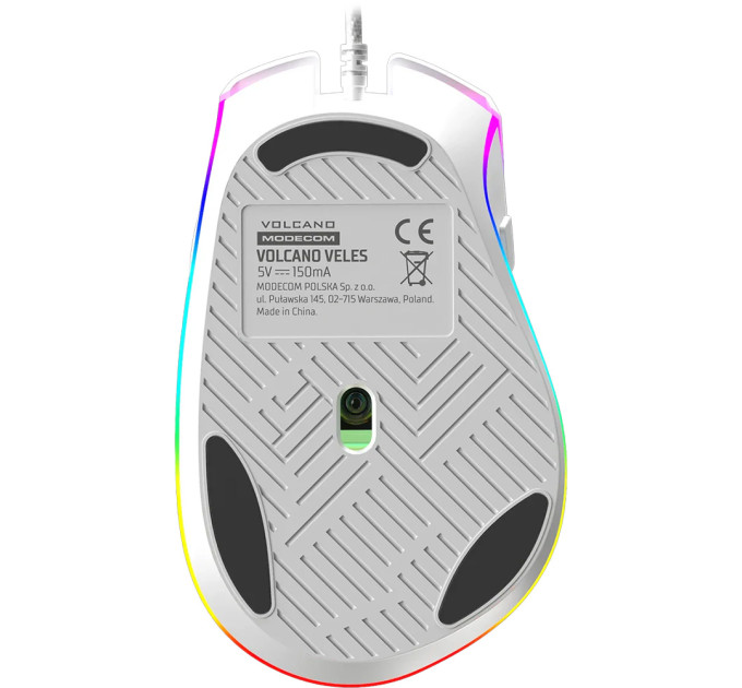 Modecom Мишка Modecom Volcano Veles USB White (M-MC-VELES-200)