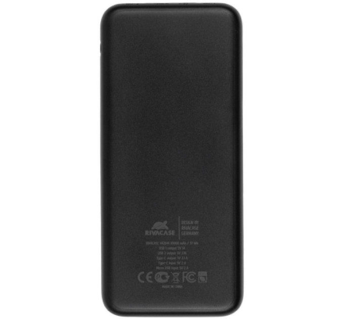 RivaCase Батарея універсальна RivaCase 10000mA, 10W, black (RIVAPOWER VA2041 (Black))