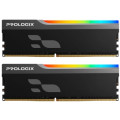 Модуль пам'яті для комп'ютера DDR4 32GB (2x16GB) 3200 MHz Onyx Black RGB Prologix (PRO32GB3200YBR4K)