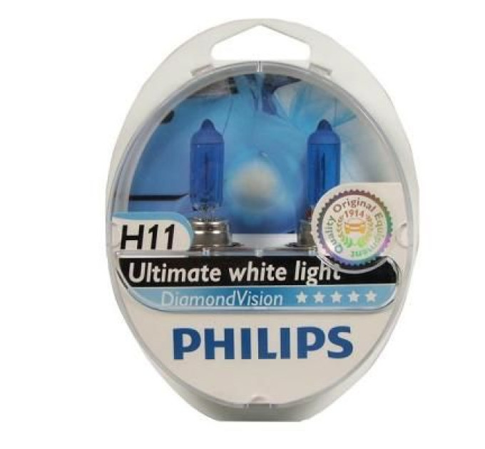 Автолампа Philips галогенова 55W (12362 DV S2)