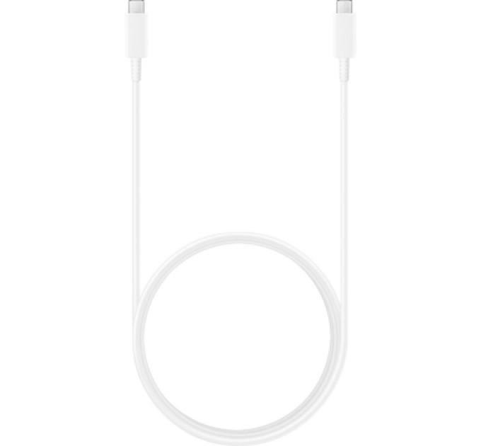 Дата кабель USB-C to USB-C 1.8m White 5A Samsung (EP-DX510JWRGRU)