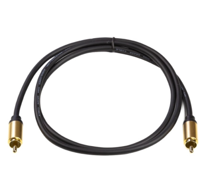 Кабель мультимедійний RCA to RCA 1.0m 26AWG PowerPlant (CA911752)